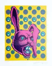 Load image into Gallery viewer, 'Rabbidt' Blotter art