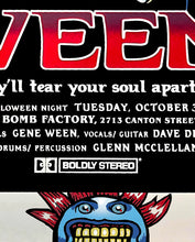 Load image into Gallery viewer, WEEN Dallas Halloween 2017 Printer Proof Edition