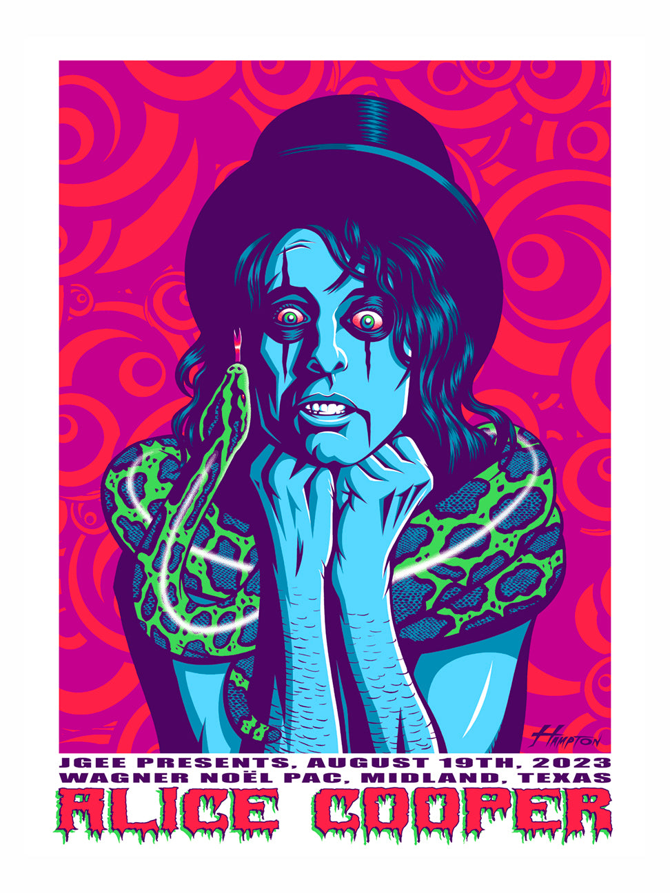 Alice Cooper in Texas poster