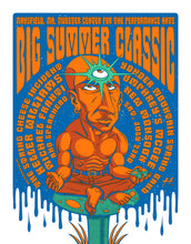 Load image into Gallery viewer, Big Summer Classic 2005 poster featuring String Cheese Incident, Spearhead & more