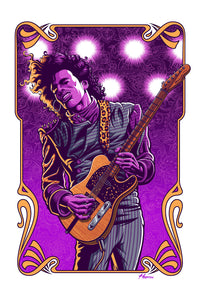 'The Purple One' Prince printer proof edition of 10