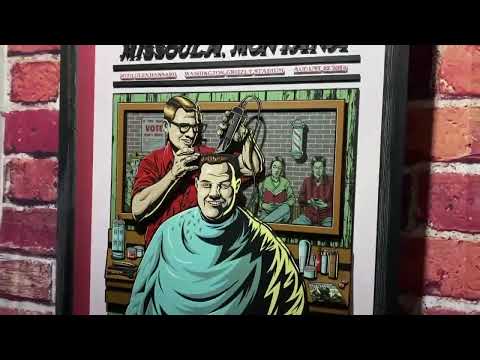 3D Pearl Jam Missoula 2024 Poster – justinhampton