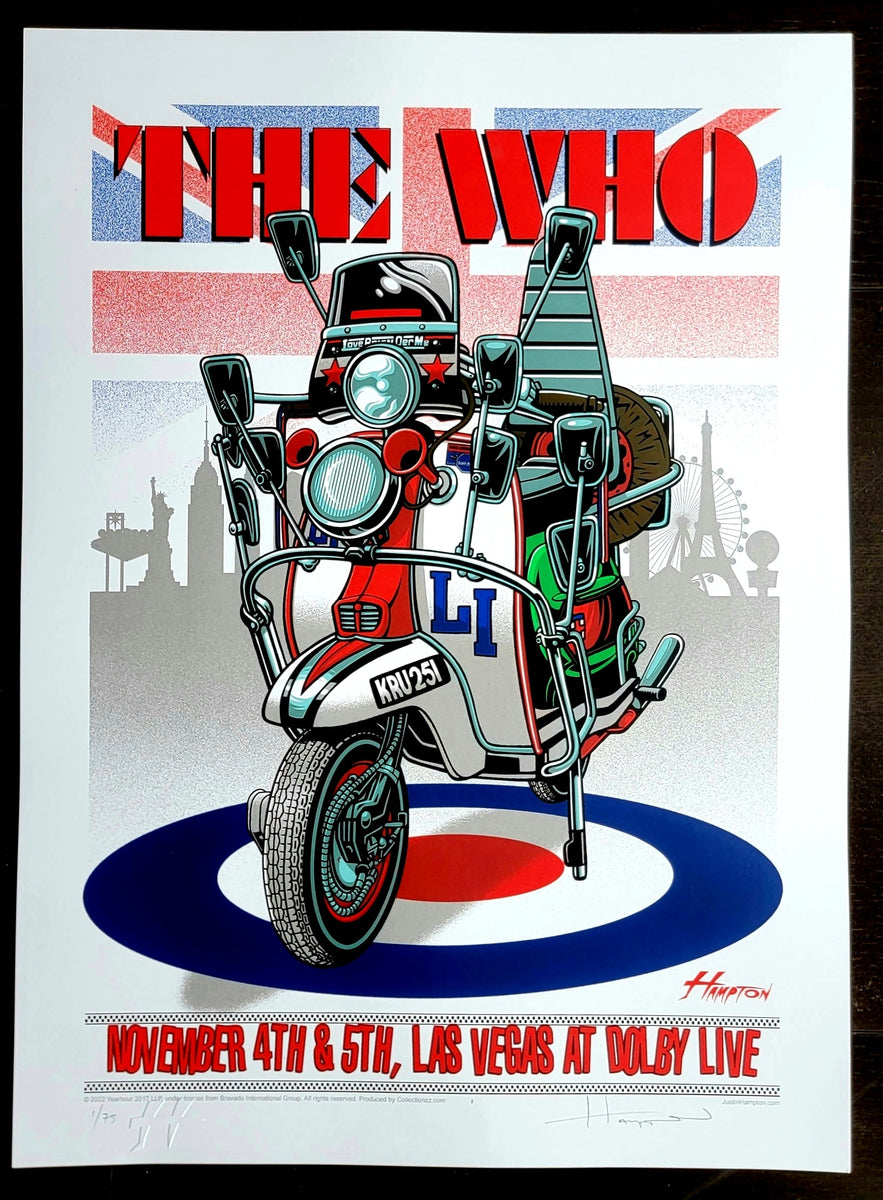 The Who in Las Vegas 2022 poster – justinhampton