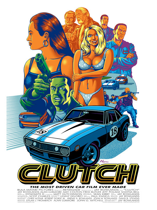CLUTCH Movie Poster justinhampton