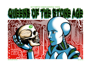 2008 Queens of the Stone Age in Winnipeg printer proofs