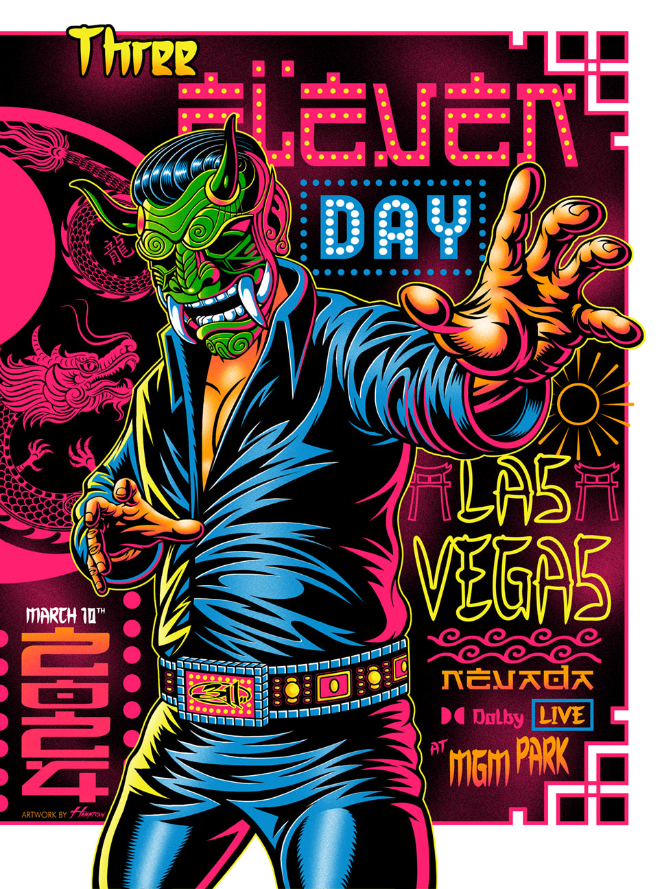 311 Day in Vegas poster – justinhampton