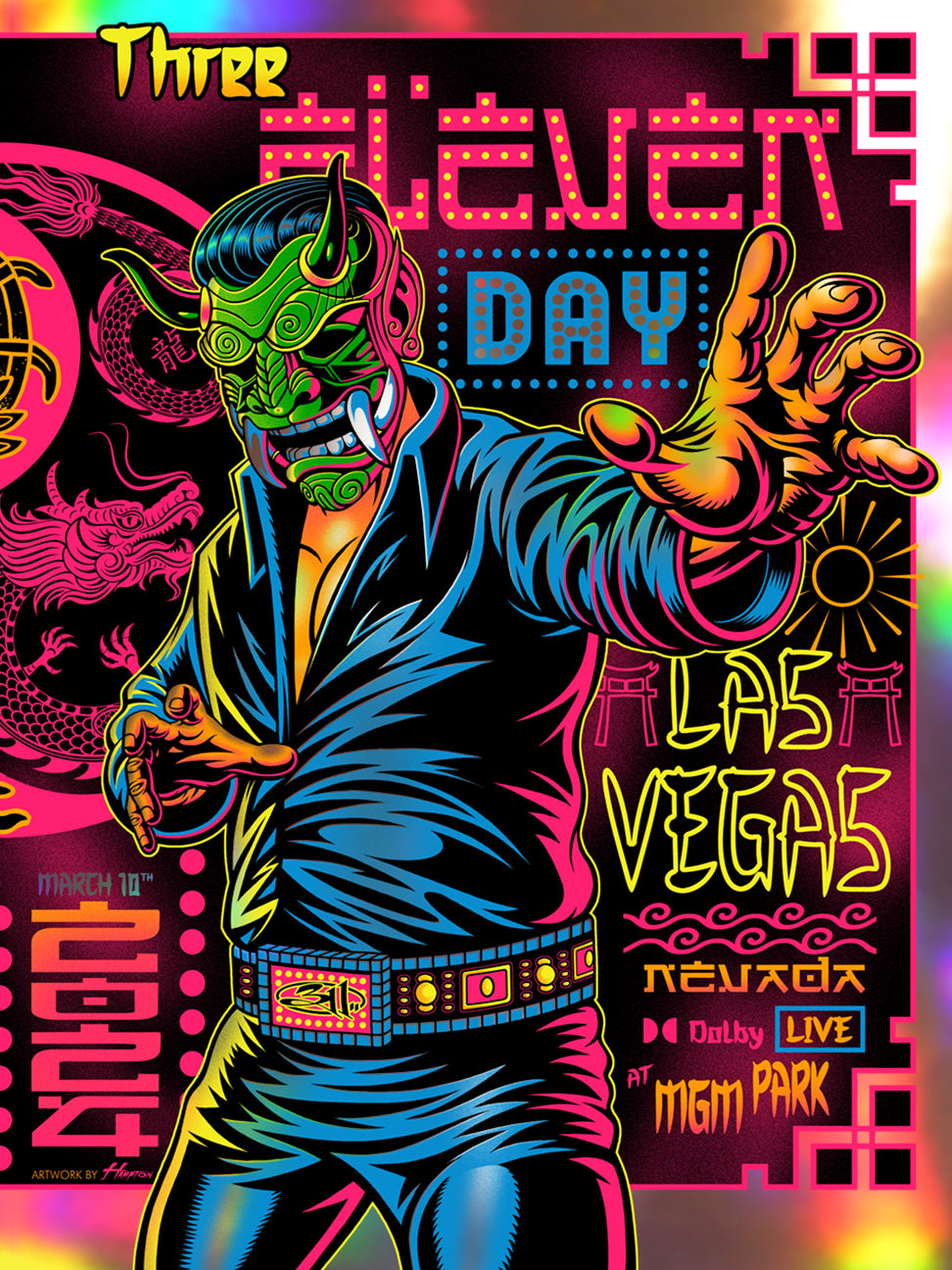 311 Day in Vegas Holographic Rainbow Foil Variant