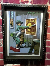 Load image into Gallery viewer, Wheat Paste Post Haste 3D shadow box #1/1

