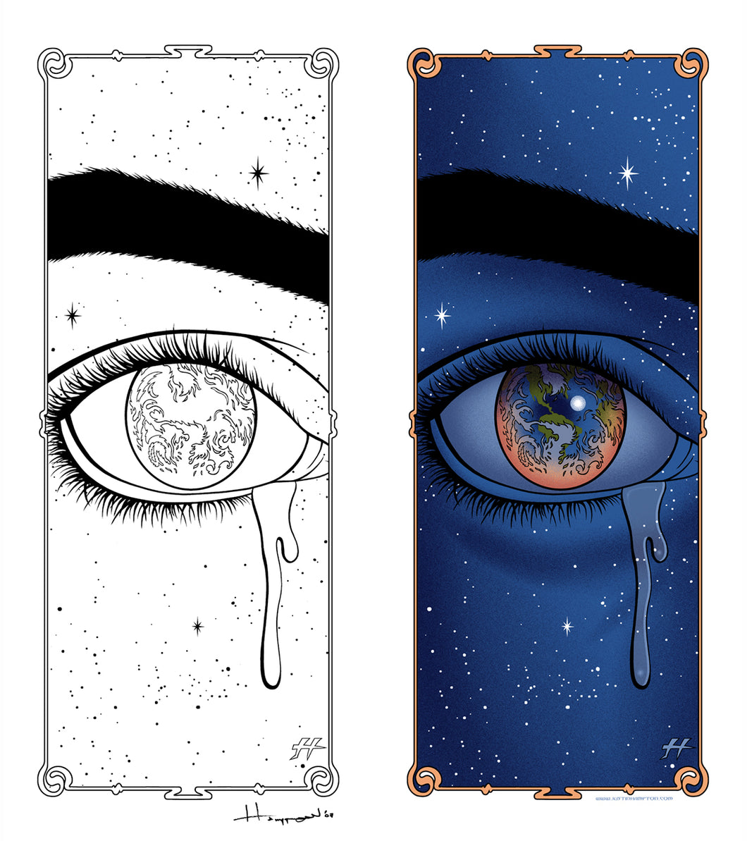 Eye of Gaia original artwork