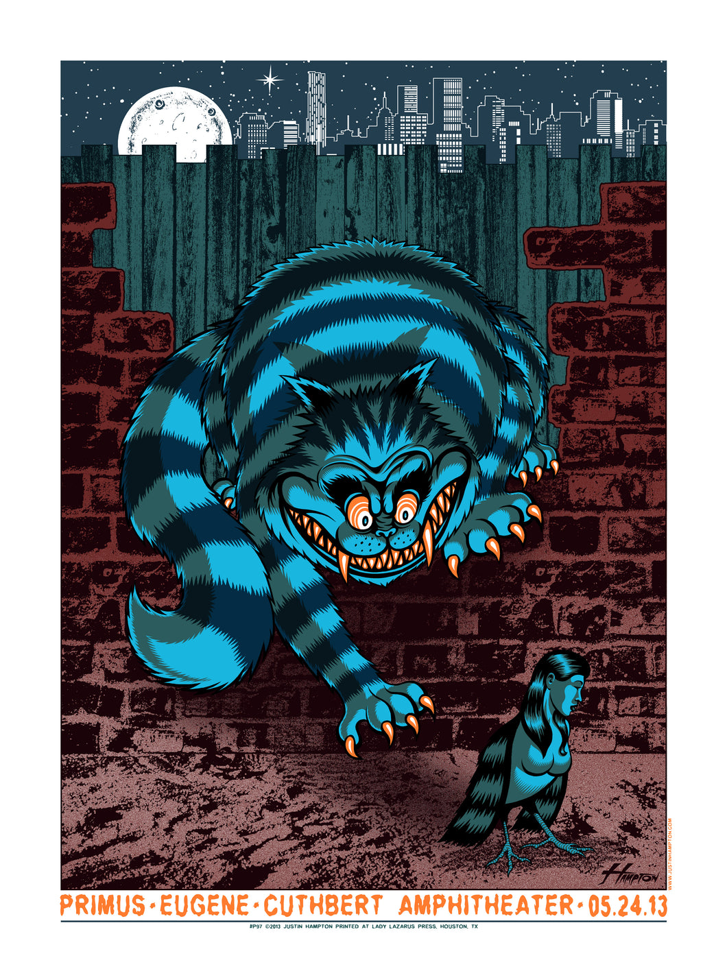 Primus in Eugene 2013 poster