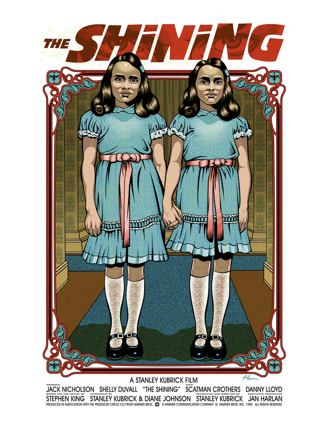 'The Shining' movie poster Artist Proof Edition