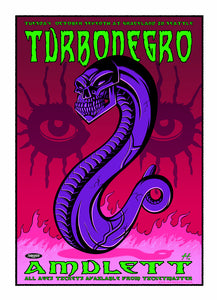 2003 Turbonegro Seattle poster