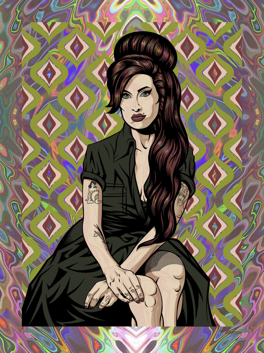 Amy Winehouse lava foil variant