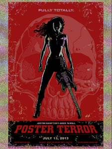 Poster Terror Holographic Foil