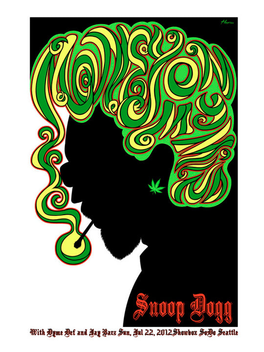 Snoop Dogg Seattle Poster – justinhampton
