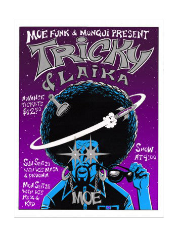 1995 Tricky Seattle poster – justinhampton
