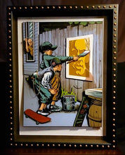Load image into Gallery viewer, Wheat Paste Post Haste 3D shadow box #1/1
